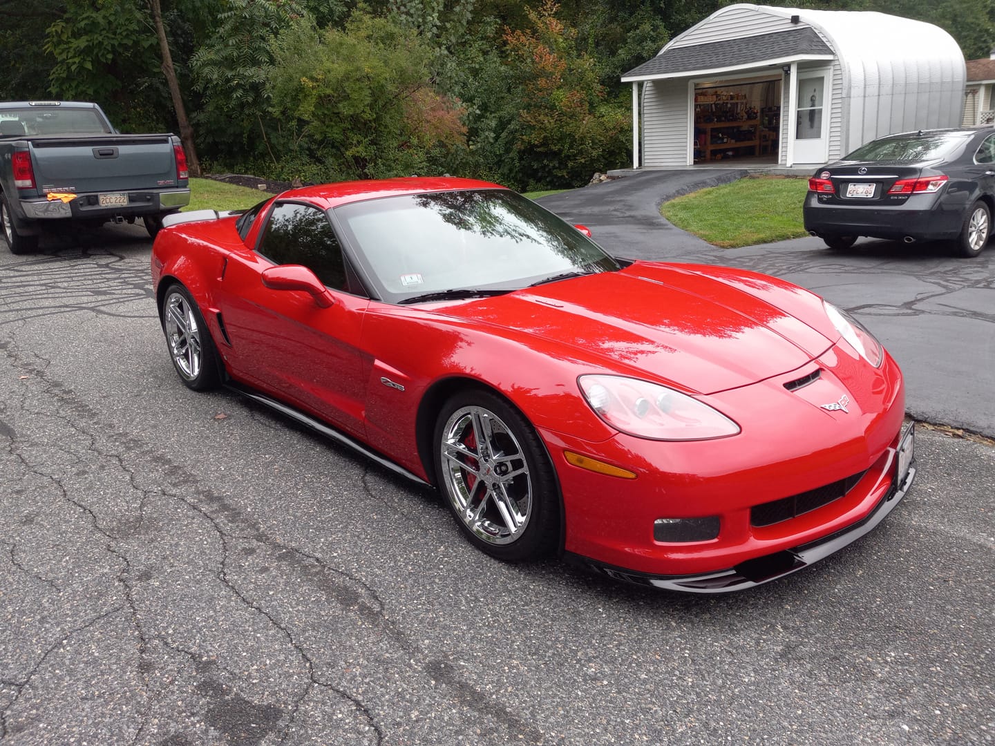 Customer photo review of Corvette C6 Grand Sport / Z06 / ZR1 Side Skirts Rocker Panels
