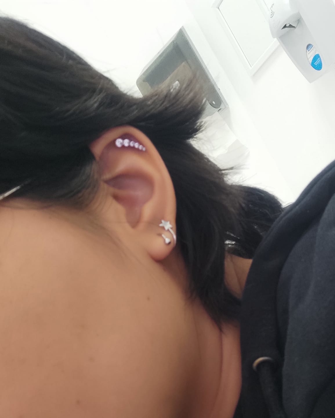 Customer photo review of Aretes Lucy
