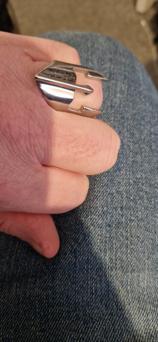 Customer photo review of THE SPARTAN. - SILVER