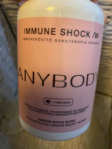 Customer photo review of Anybody IMMUNE SHOCK Nőknek 60x Kúra