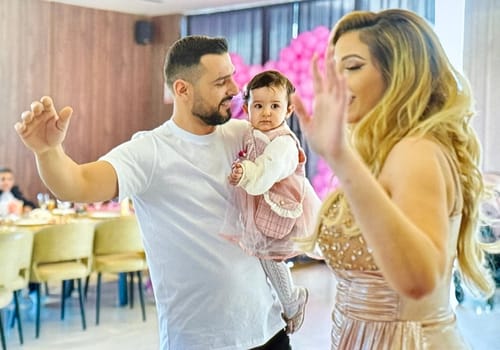 Customer photo review of Children's Solid Color Mesh Bow Midi Stockings