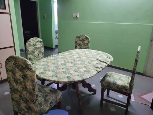 Customer photo review of DivineTrendz Exclusive - Pistachio Elastic Chair & Table Cover