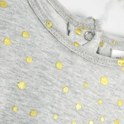 Customer photo review of Girls Fashion All Over Dots Printed Soft Cotton Frill Jumpsuit