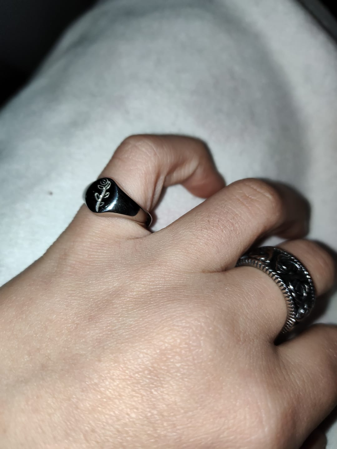 Customer photo review of ROSE SILVER.