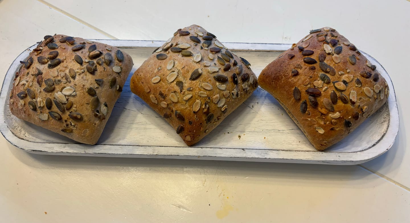 Customer photo review of Pumpkin Seed Rolls (5 pack)