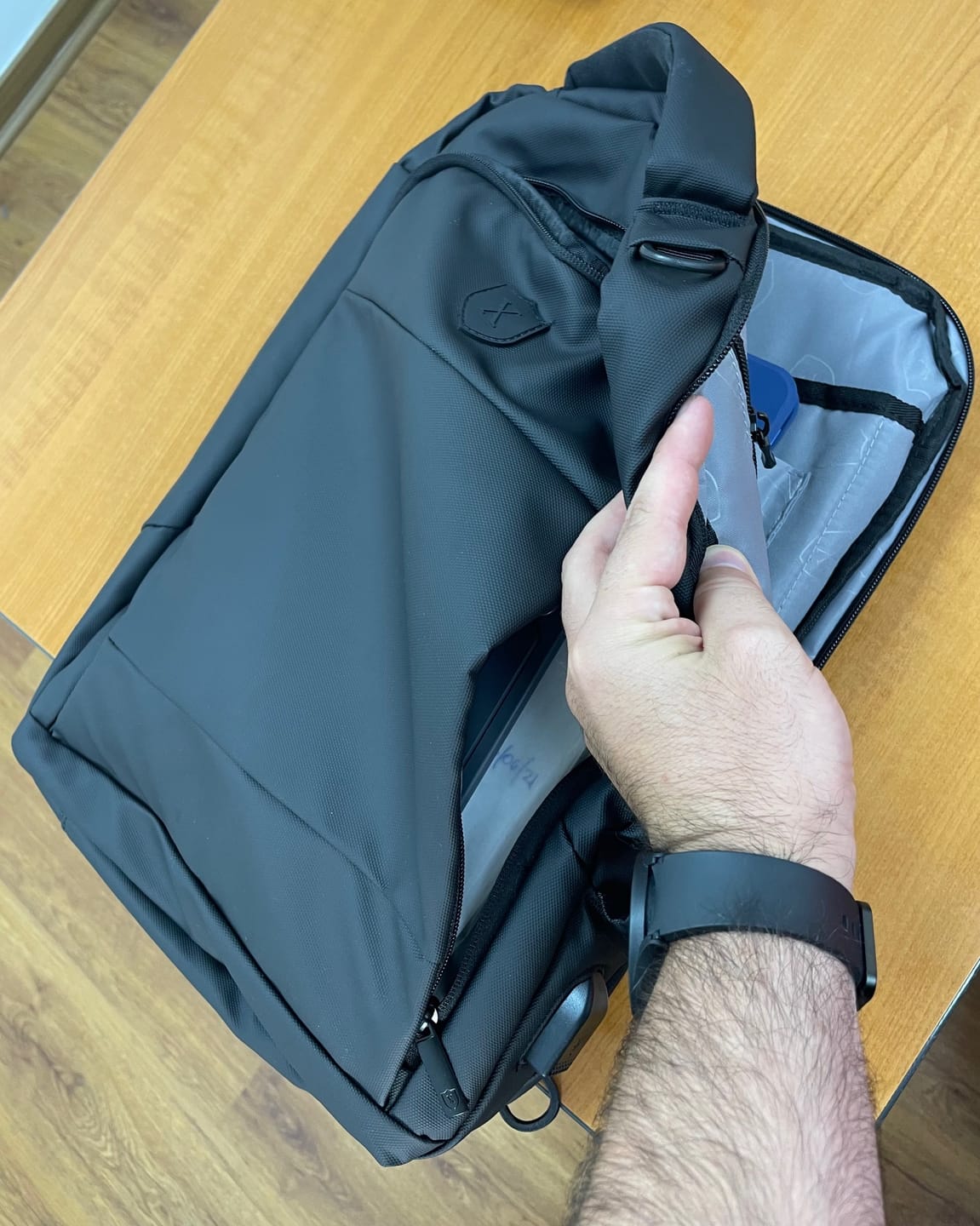 Customer photo review of Executive Backpack