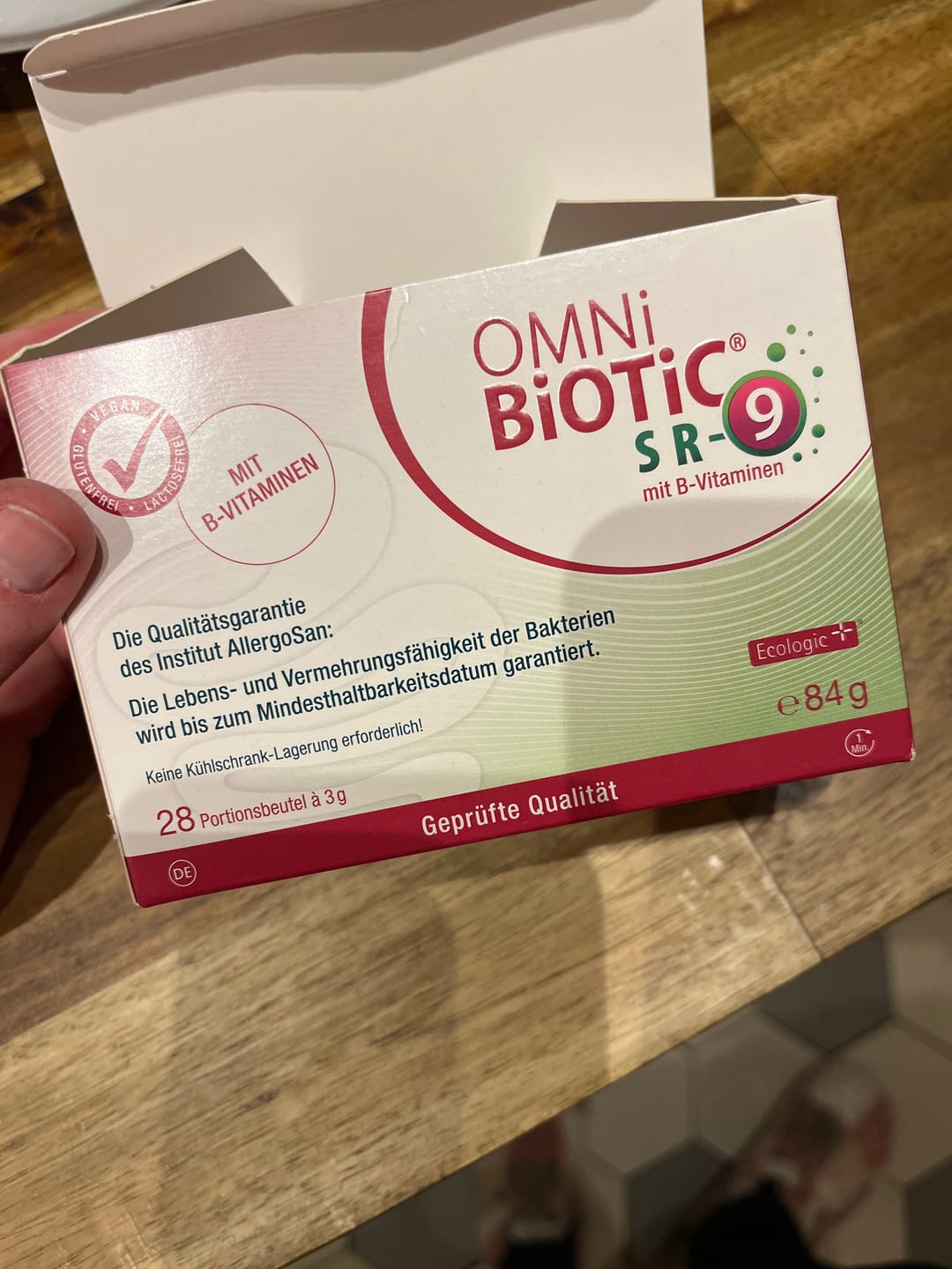 Customer photo review of OMNi-BiOTiC® SR-9 mit B-Vitaminen