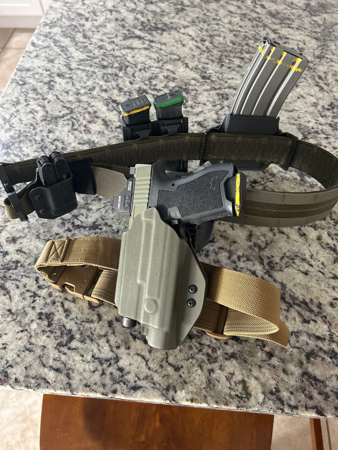 Customer photo review of YANKEE LIGHT BEARING OWB