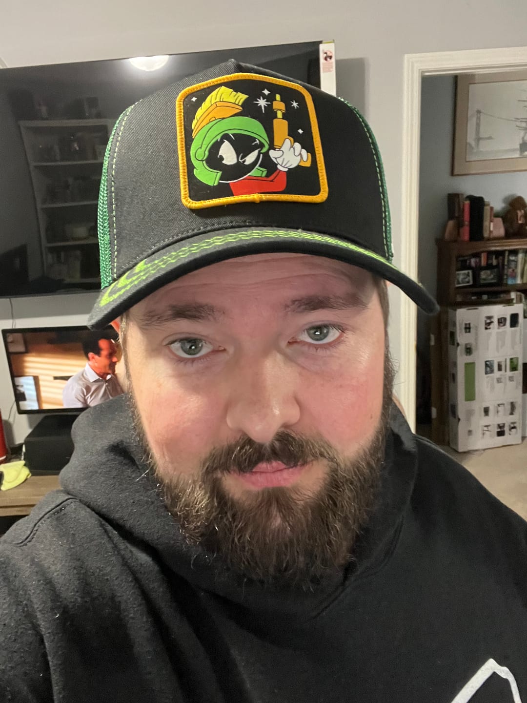 Customer photo review of OVERLORD X Looney Tunes: Wile E. Coyote Trucker Cap