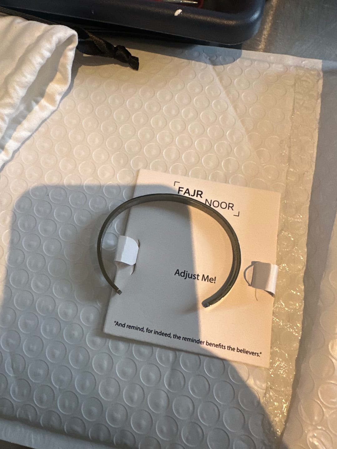 Customer photo review of Ayatul Kursi Cuff