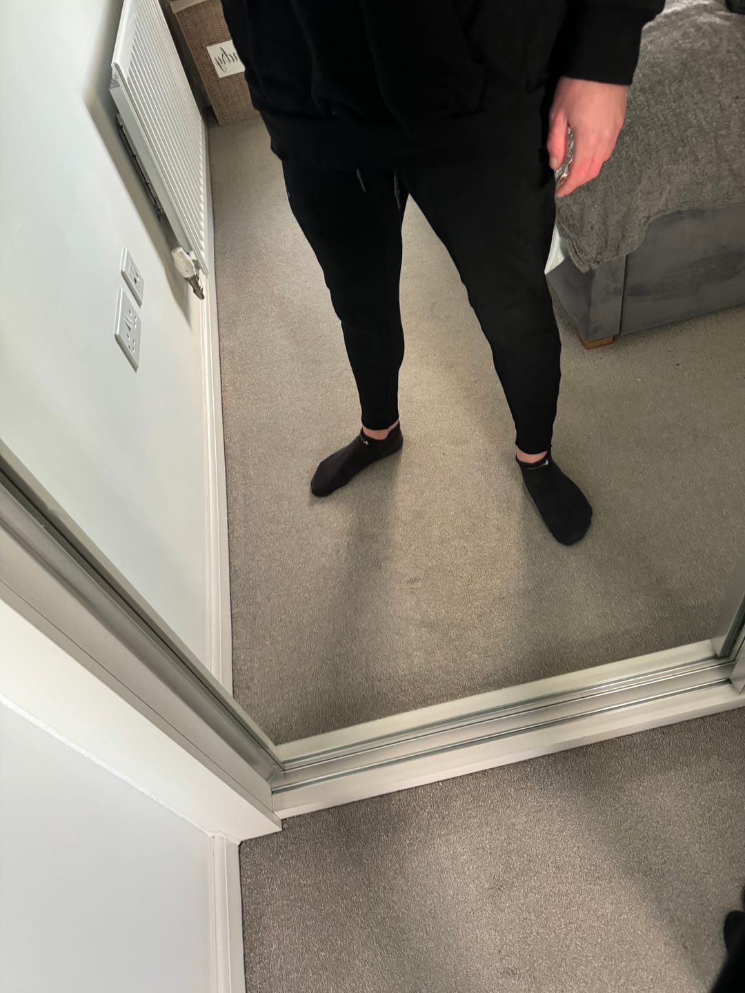 Customer photo review of Pursuit v2 Joggers (Black)