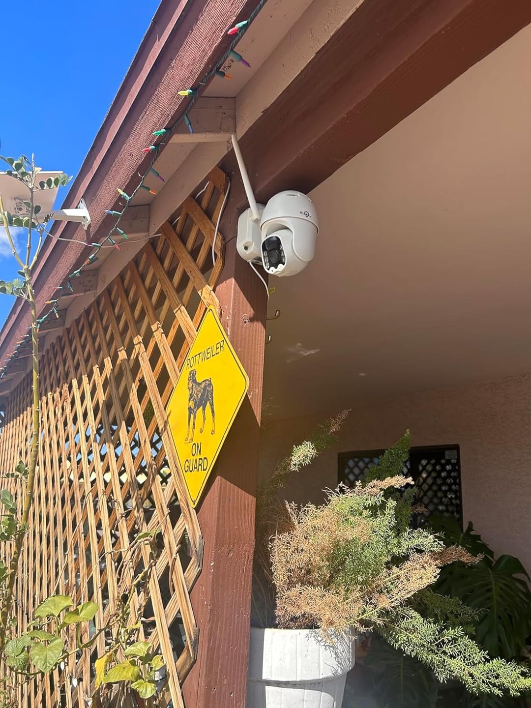Customer photo review of LITLAMP™ 🎥Smart Wireless Solar Surveillance Camera