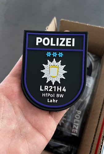 Customer photo review of Individuell gefertigte Patches ( Ab 20 Stück )