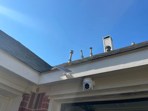 Customer photo review of LITLAMP™ 🎥Smart Wireless Solar Surveillance Camera