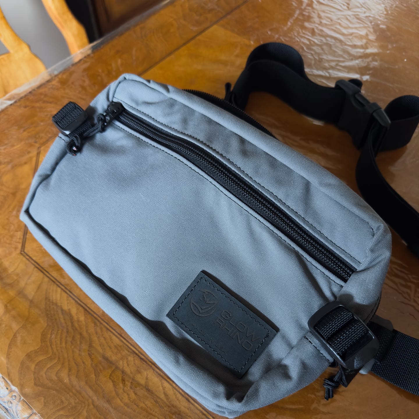 Customer photo review of LIMITED EDITION: Glow Rhino X Paladin33 Sling Pack