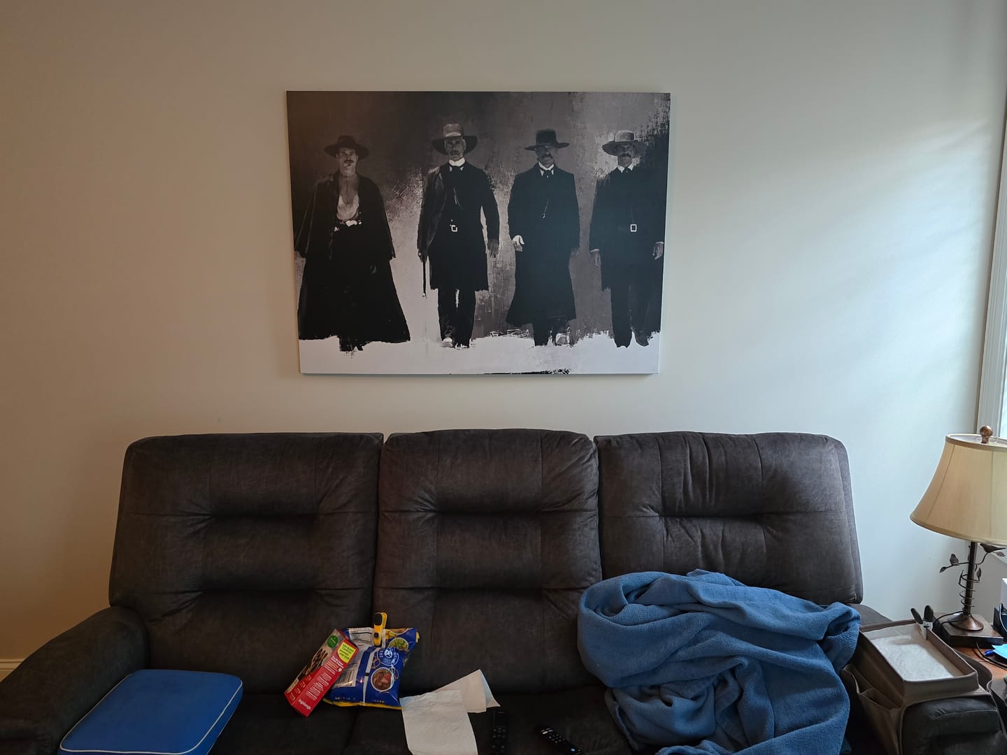 Customer photo review of Tombstone Wall Art