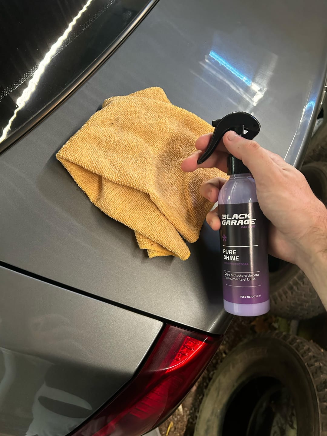 Customer photo review of Pure Shine - Limpiador y Protector para Auto BLACK GARAGE