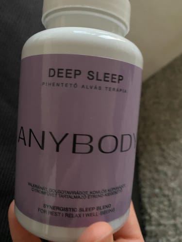 Customer photo review of Anybody Deep Sleep 60x Pihentető Alvás Kúra