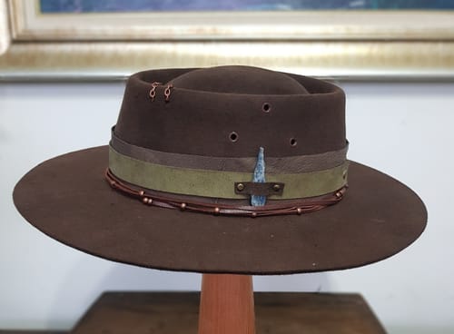 Customer photo review of Wool Felt Flare Capaline For Hats 28cm HF029