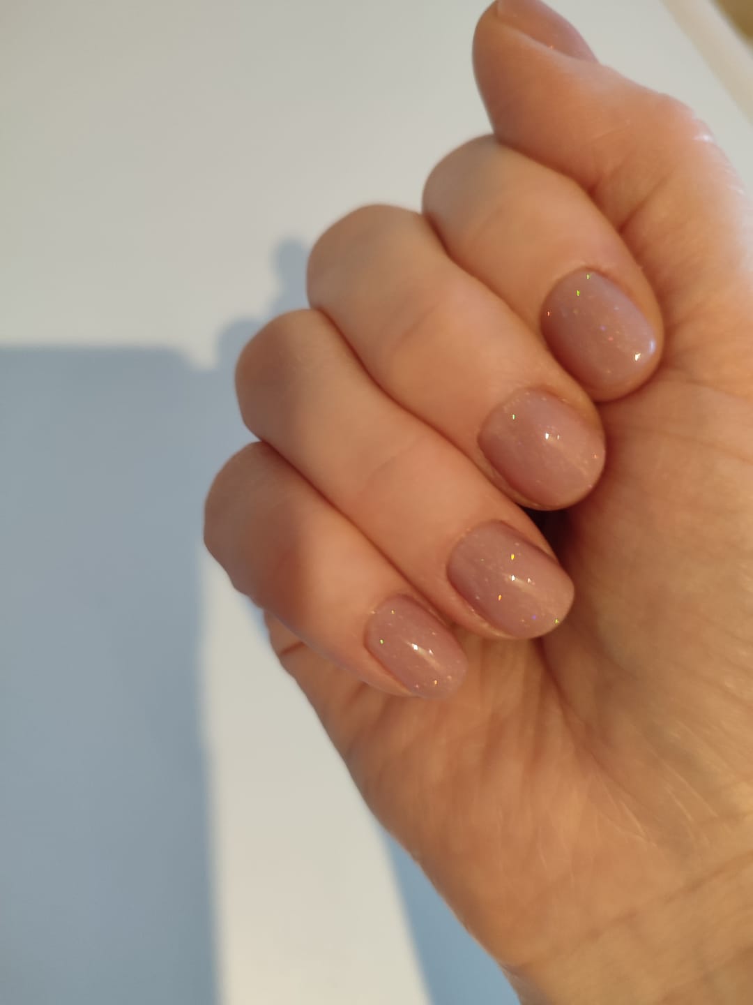 Customer photo review of Semilac 390 Spark of Bare Love UV Gel Polish 7ml