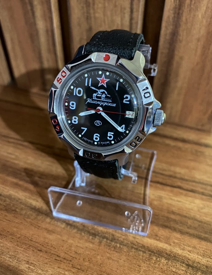 Customer photo review of Reloj Vostok Komandirskie 811306 A Cuerda Made in Russia 40mm [EXCLUSIVO]