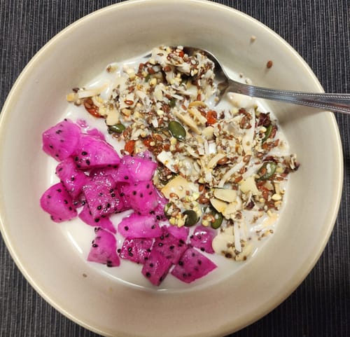 Customer photo review of Blend11: Low FODMAP, low carb, gluten free bircher muesli (Best Poos Ever!)