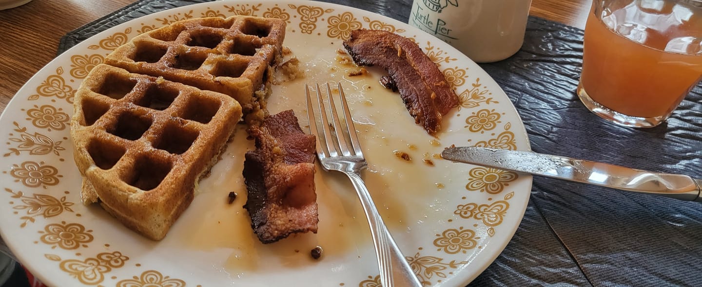 Customer photo review of Cousin T's Gourmet Buckwheat Pancake Mix