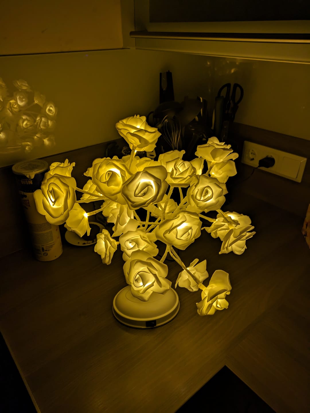 Customer photo review of Bäumlein® - mit 32 LED Rosen