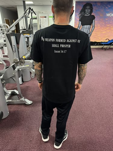 Customer photo review of Sovereign Performance Tee