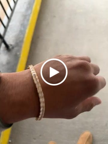 Customer video review of 5mm Tennis Bracelet - Gold