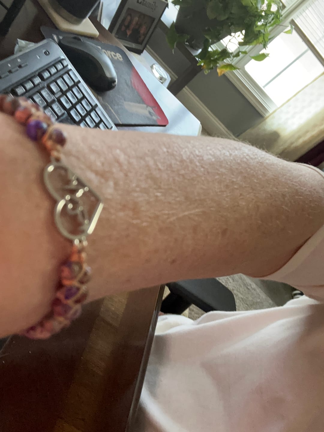 Customer photo review of Imperial Heart Protection Wrap Bracelet