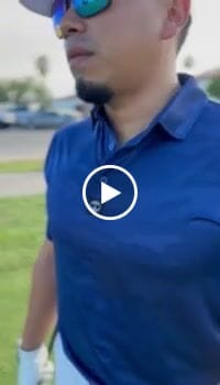 Customer video review of Navy Camo - Performance Polo