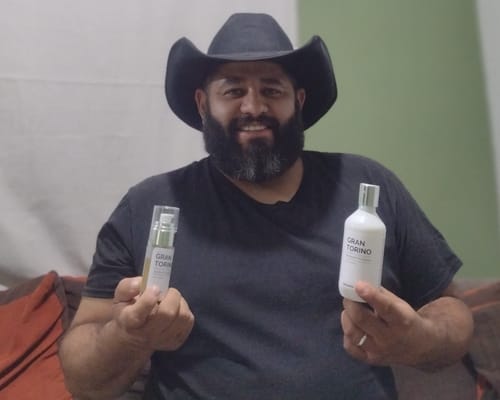 Customer photo review of Aceite y Shampoo Para Barba - Paquete 2 Piezas