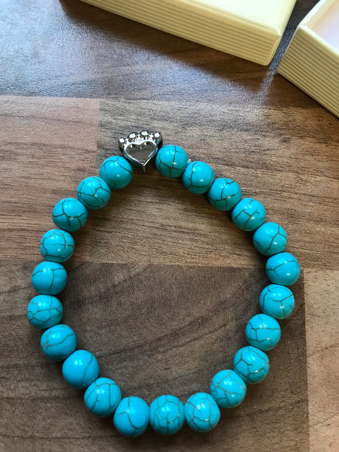 Customer photo review of Help For Paws™ Bracelet In Turquoise