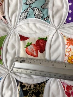 Customer photo review of Strawberry Rose & Hubble Cotton Poplin Fabric