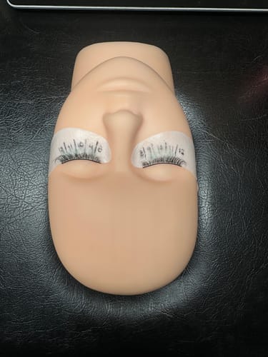 Customer photo review of Online Eyelash Extension Course (Classic, Hybrid & Volume)