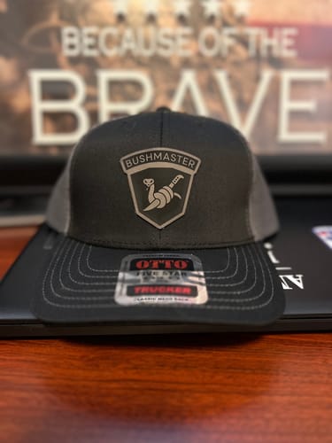 Customer photo review of [12 Pack] 112 Style Leather Patch Trucker Hats - Custom Shape Patch