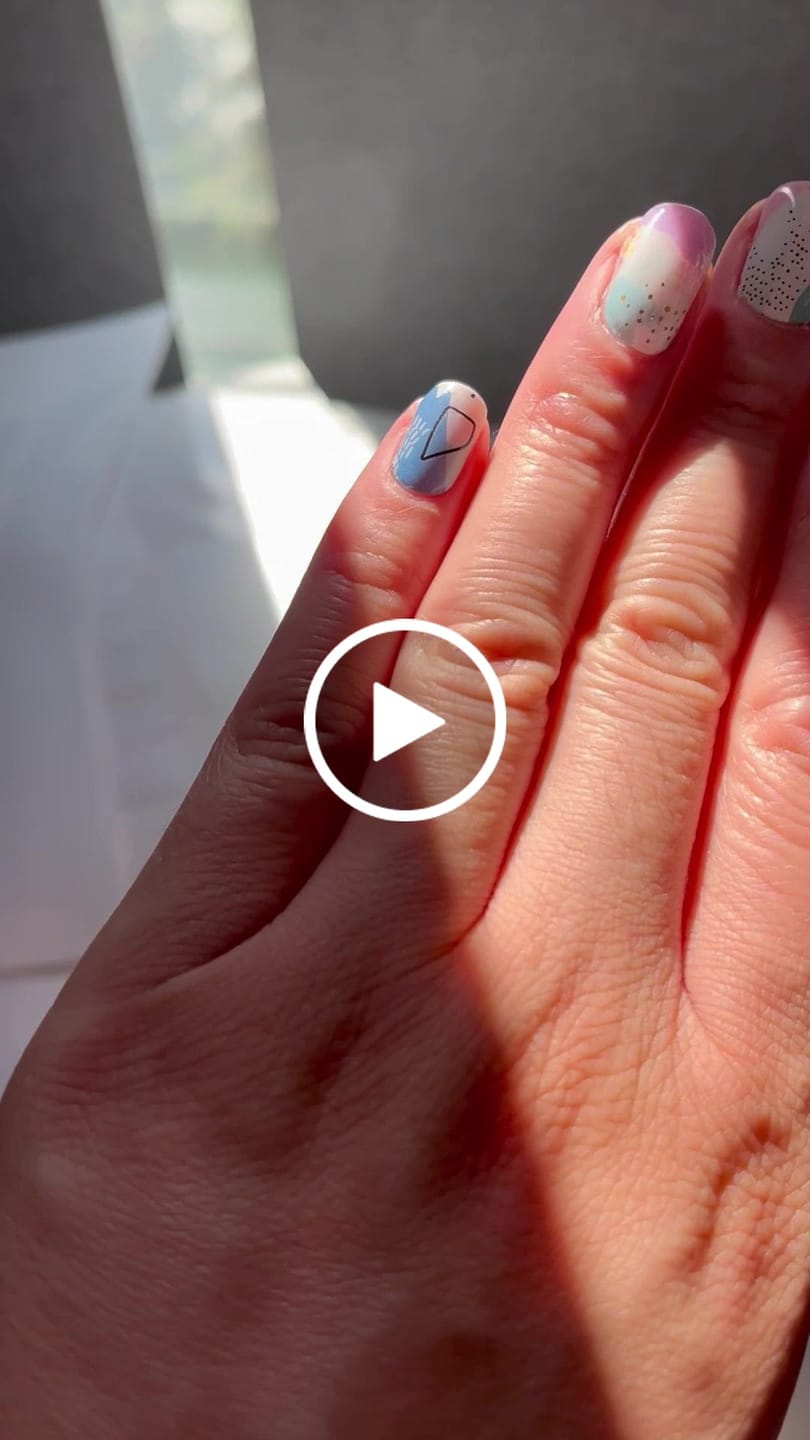 Customer video review of Tropical Nail | Stickers de Esmalte