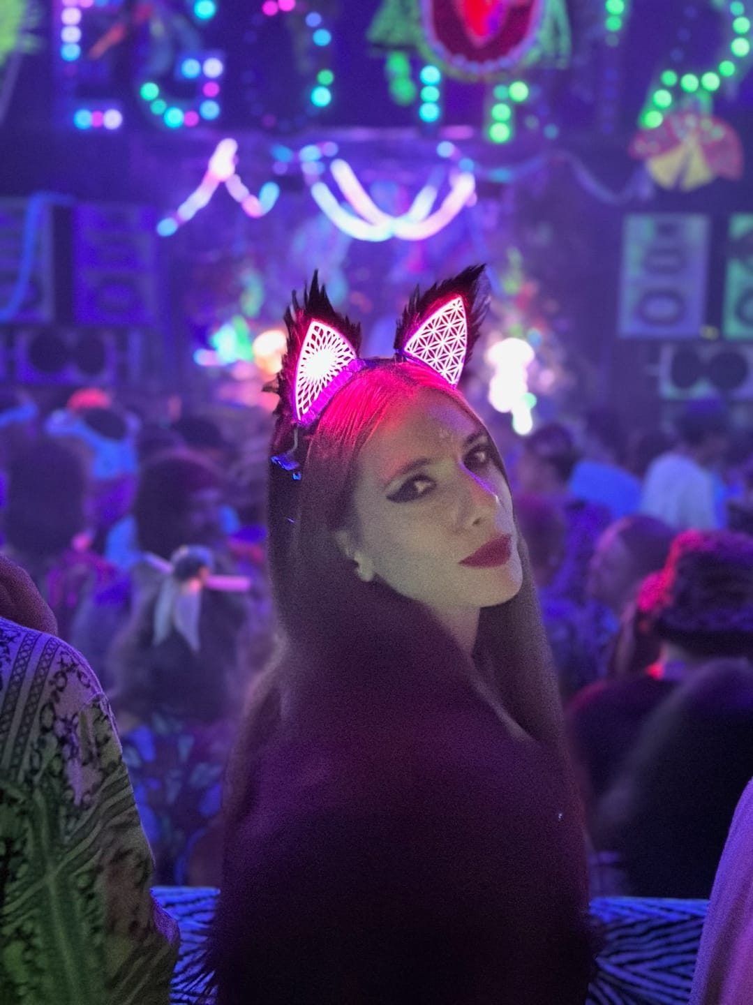 Customer photo review of LED Infinity Mirror Cat Ears