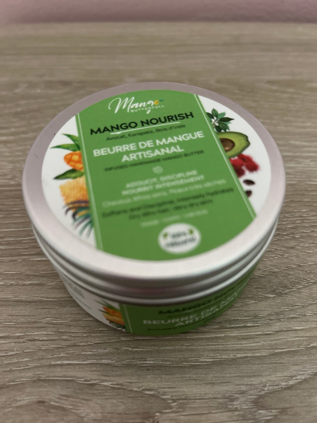 Customer photo review of Beurre de mangue artisanal NOURISH