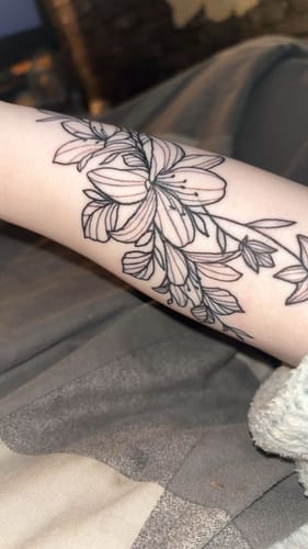 Customer photo review of TattooNumbx Numbing Cream