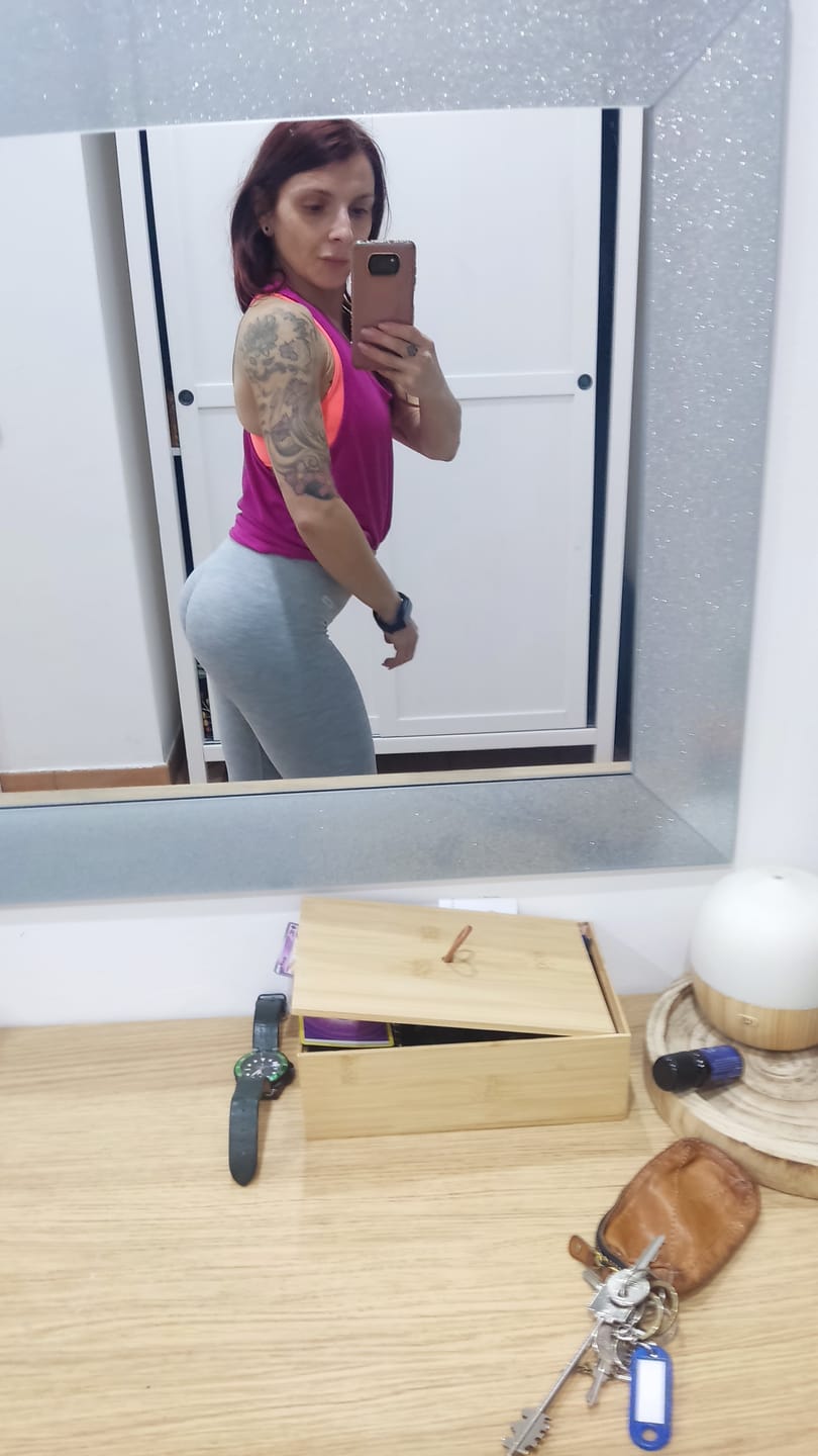 Customer photo review of Leggings Pulsar Grigio