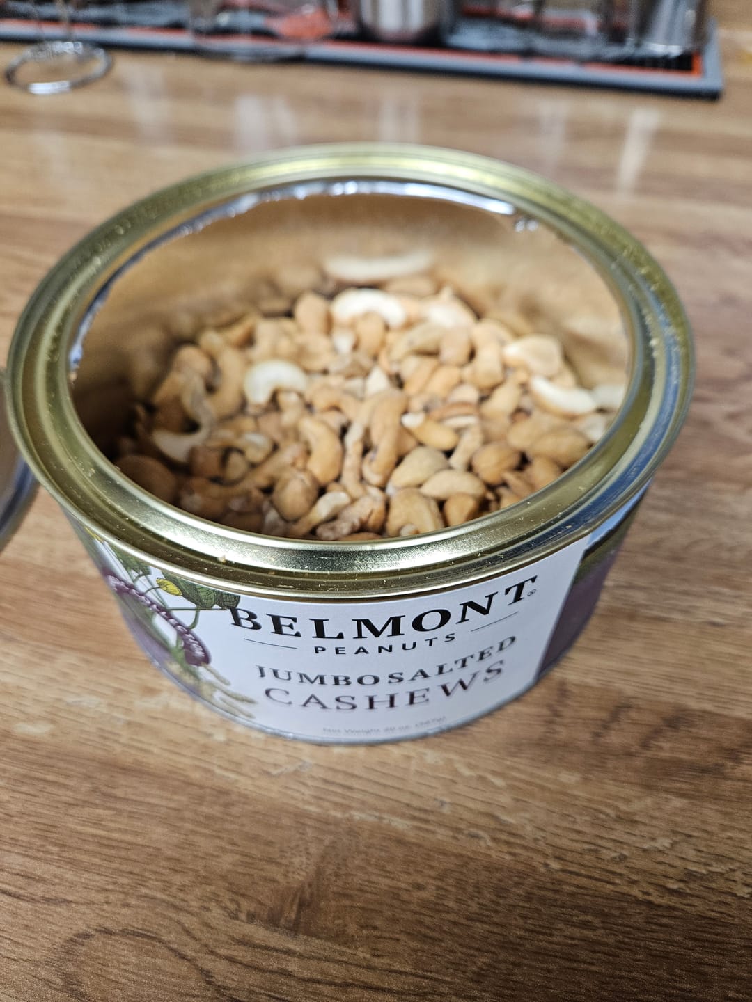 Customer photo review of Jumbo Salted Cashews