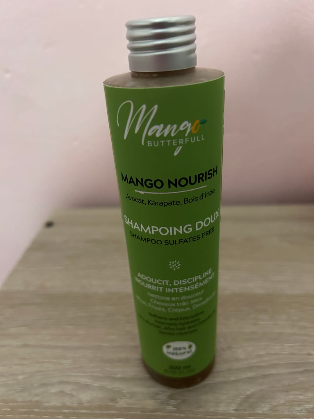 Customer photo review of Shampoing Doux Nourish