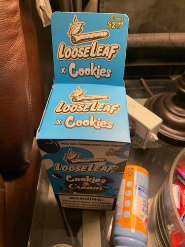 Customer photo review of LooseLeaf X Cookies 2 Pack Wraps