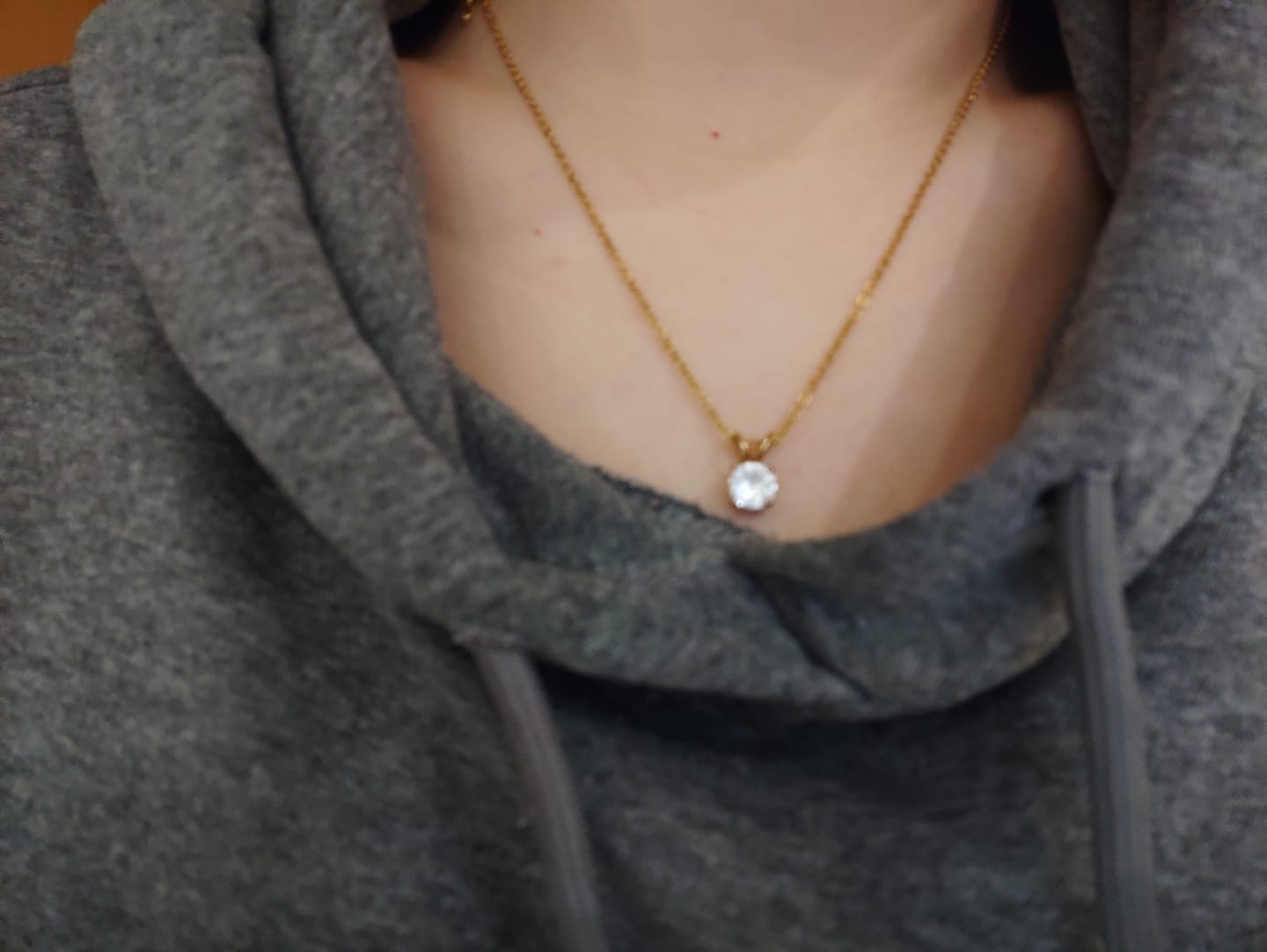 Customer photo review of Glamour Halskette | 18K vergoldet