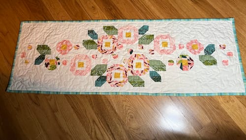 Customer photo review of Posies Runner Kit - Blush Backing