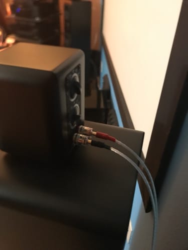 Customer photo review of Premium Silver Cable Set