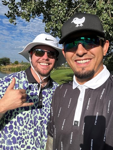 Customer photo review of Premium Golf Polo