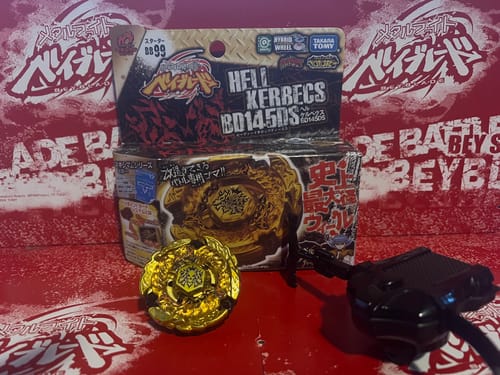 Customer photo review of Takara Tomy Hell Kerbecs Beyblade BB-99 (Hades BD145DS) - With Launcher